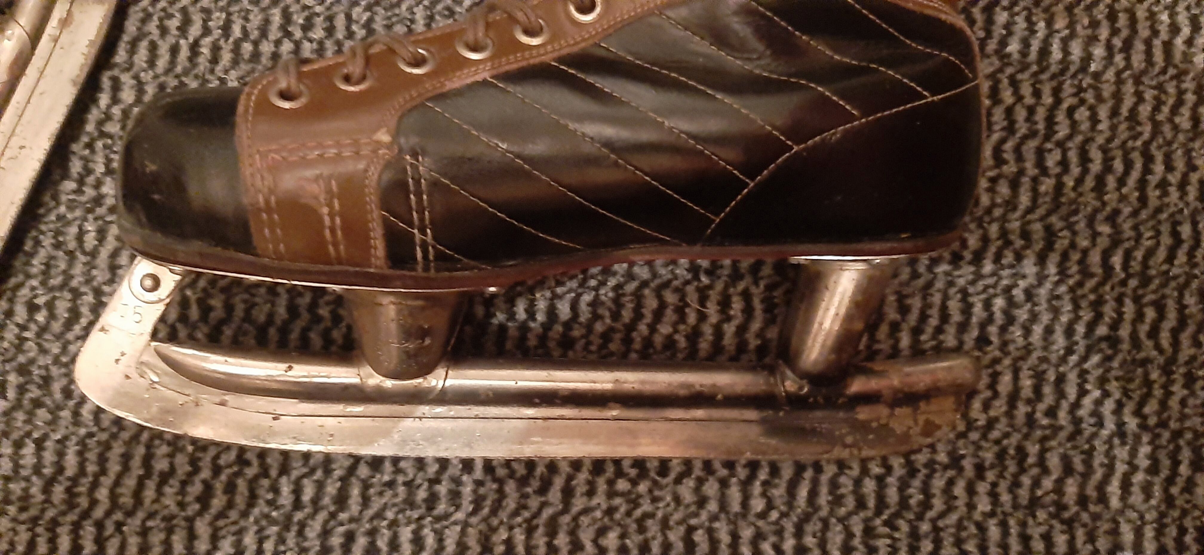Vintage ice skates
