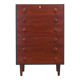 Commode en teck, design danois, années 1970, fabrication : Danemark