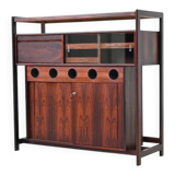 Knud Bent dry bar in rosewood Dyrlund Denmark 1960