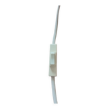 Scandinavian articulated pine lamp