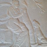 Cast iron chimney plate