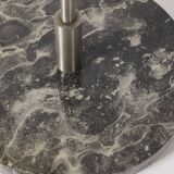 Vintage 50's table lamp in marble and perspex design lamter milano