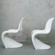 A set of 2  Panton Chairs by Verner Panton for Vitra