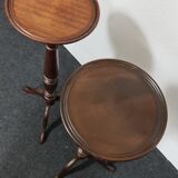 A pair of vintage flower pot stands