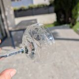 14 antique champagne glasses