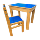 Bureau et siège enfant vintage 1980