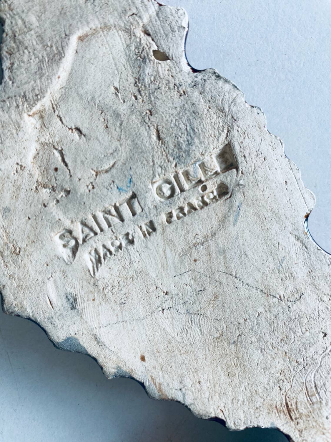 Ceramic wall seahorse