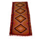 Vintage turkish kilim rug , 95 x 46 cm