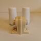 Bathroom/wall lamp designed by Sigvard bernadotte for IFÖ Sweden, Model 6060.