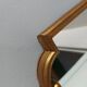 Miroir baroque doré 16x39cm