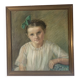 Painting "Portrait of a girl", 1950s