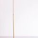 Lampadaire halogène en laiton à bras oscillant années 1980 Allemagne