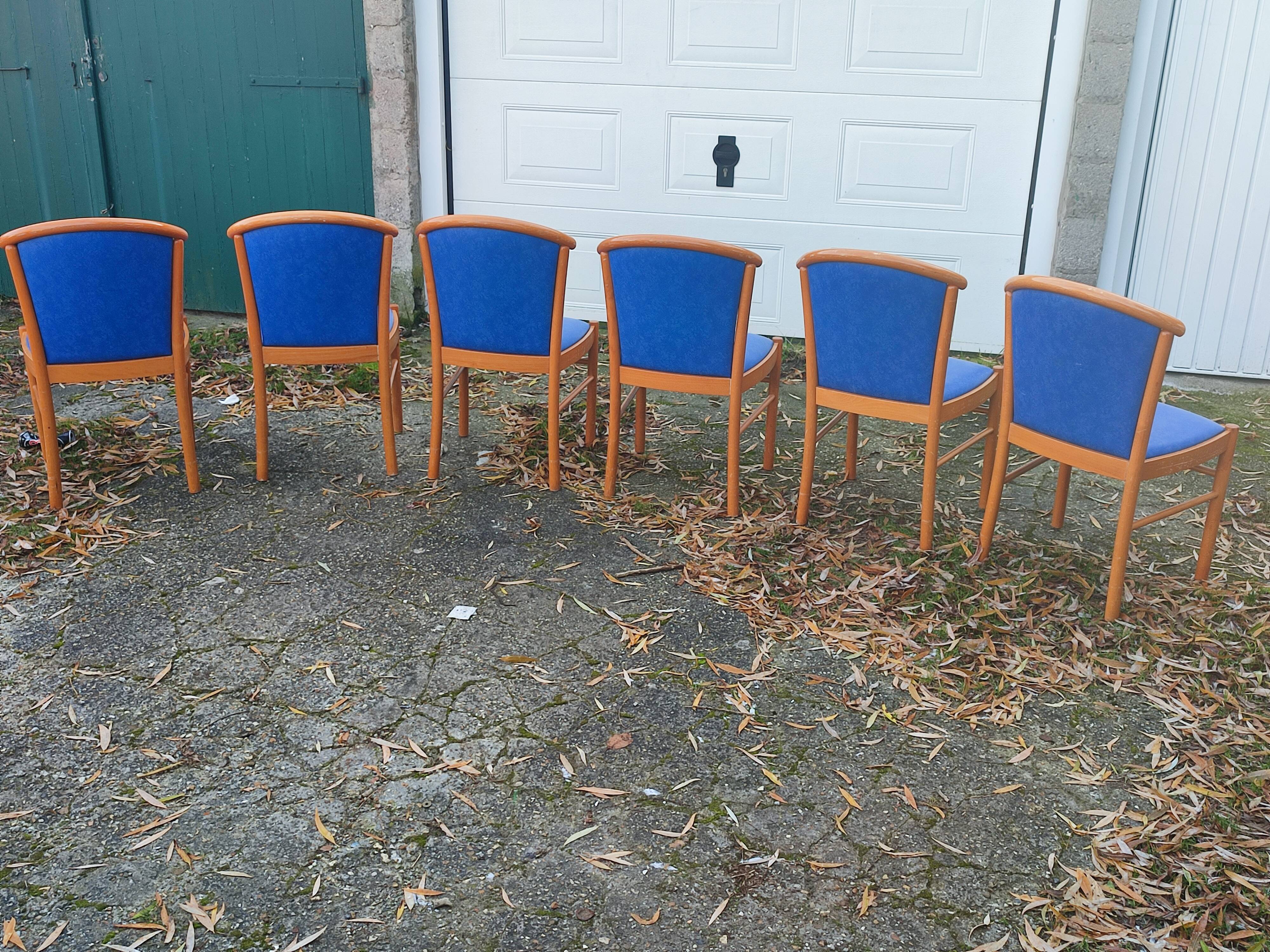 6 bistro restaurant chairs