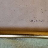 2 framed botanical posters