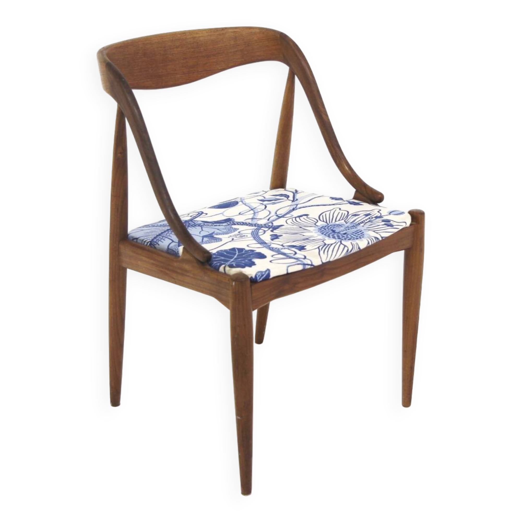 Scandinavian teak chair "Model 16", Johannes Andersen, Denmark, 1960