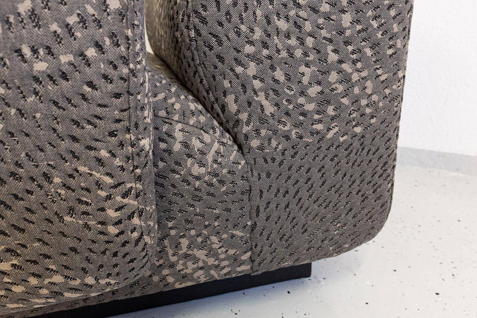 Modular lounge chairs/sofa by Eberhard Geißler, Oelsa, Germany, 1970s