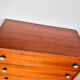 1970s vintage mahogany chest of drawers