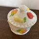 Candy box in fruit slip