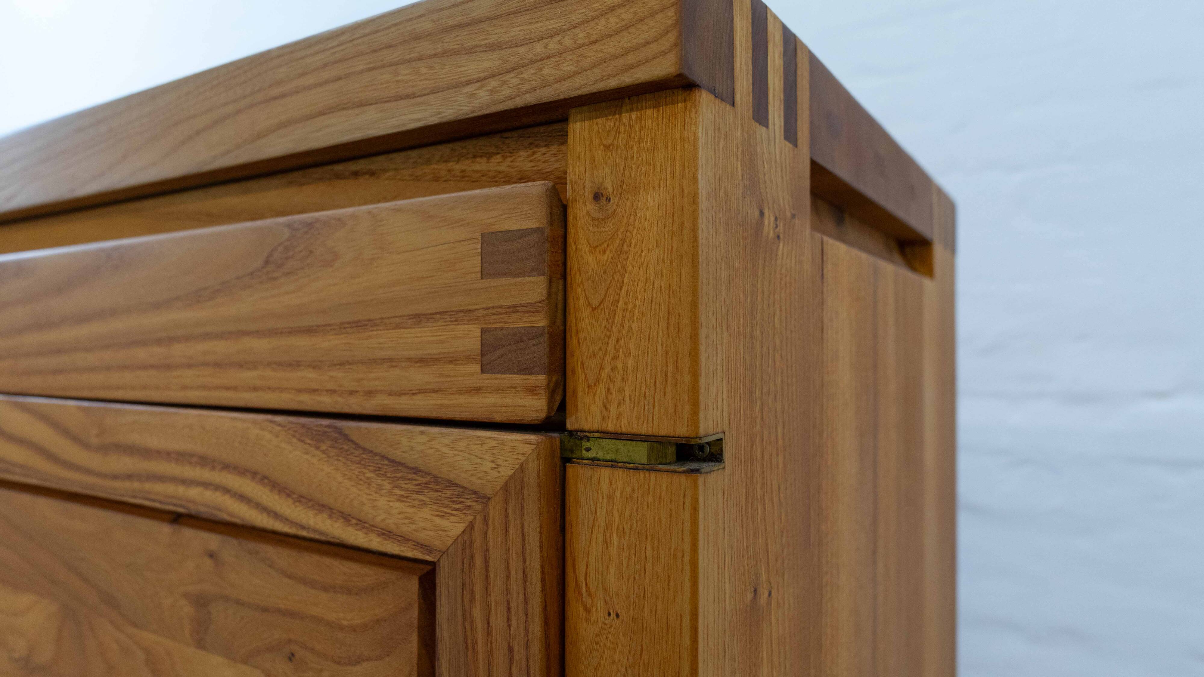 Sideboard Model R09 by Pierre Chapo in solid elm