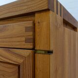 Sideboard Model R09 by Pierre Chapo in solid elm