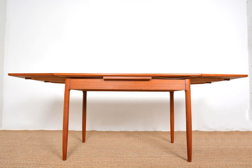 Danish dining table, published by Farstrup Møbler in the 60