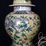 Lampe de table chinoise  XIXème  siècle