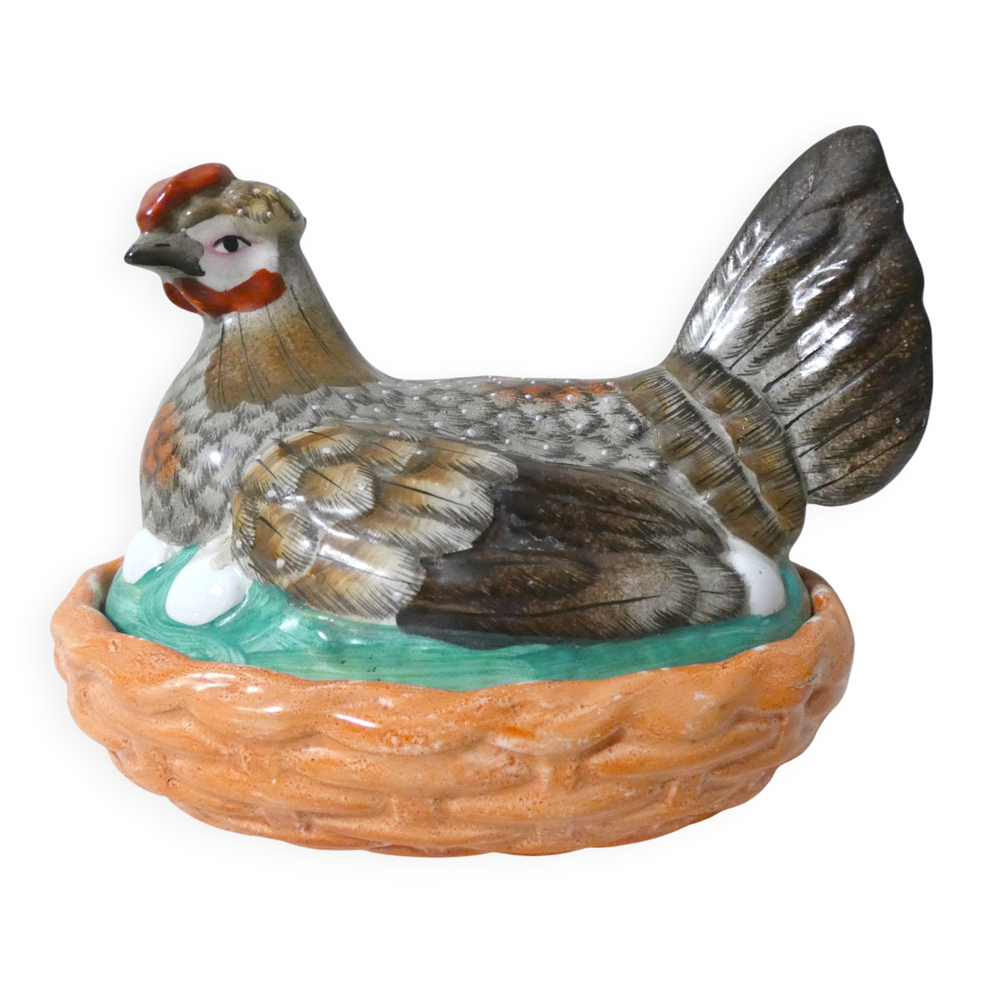 ceramic hen
