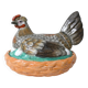 ceramic hen