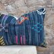 Handmade Moroccan Kilim cushion cover: Bohemian decorative cushion