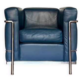 Fauteuil LC2 par Le Corbusier vintage Cassina