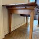 Old farmhouse table in solid oak with a drawer.