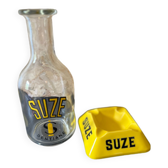 Carafe et cendrier Suze