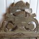 Louis XVI mirror (eighteenth century) in gilded stucco wood H 80 cm