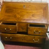 Walnut desk Directoire