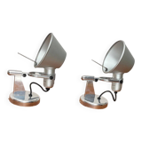 Tolomeo wall lights Faretto Italian by Michele De Lucchi and Giancarlo Fassina for Artemide, set of 2