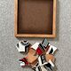 Wooden frame puzzle from the 60s/70s depicting a vintage car.