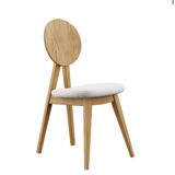 4 Compas chairs in solid ash