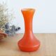 Art Nouveau vase in orange glass paste