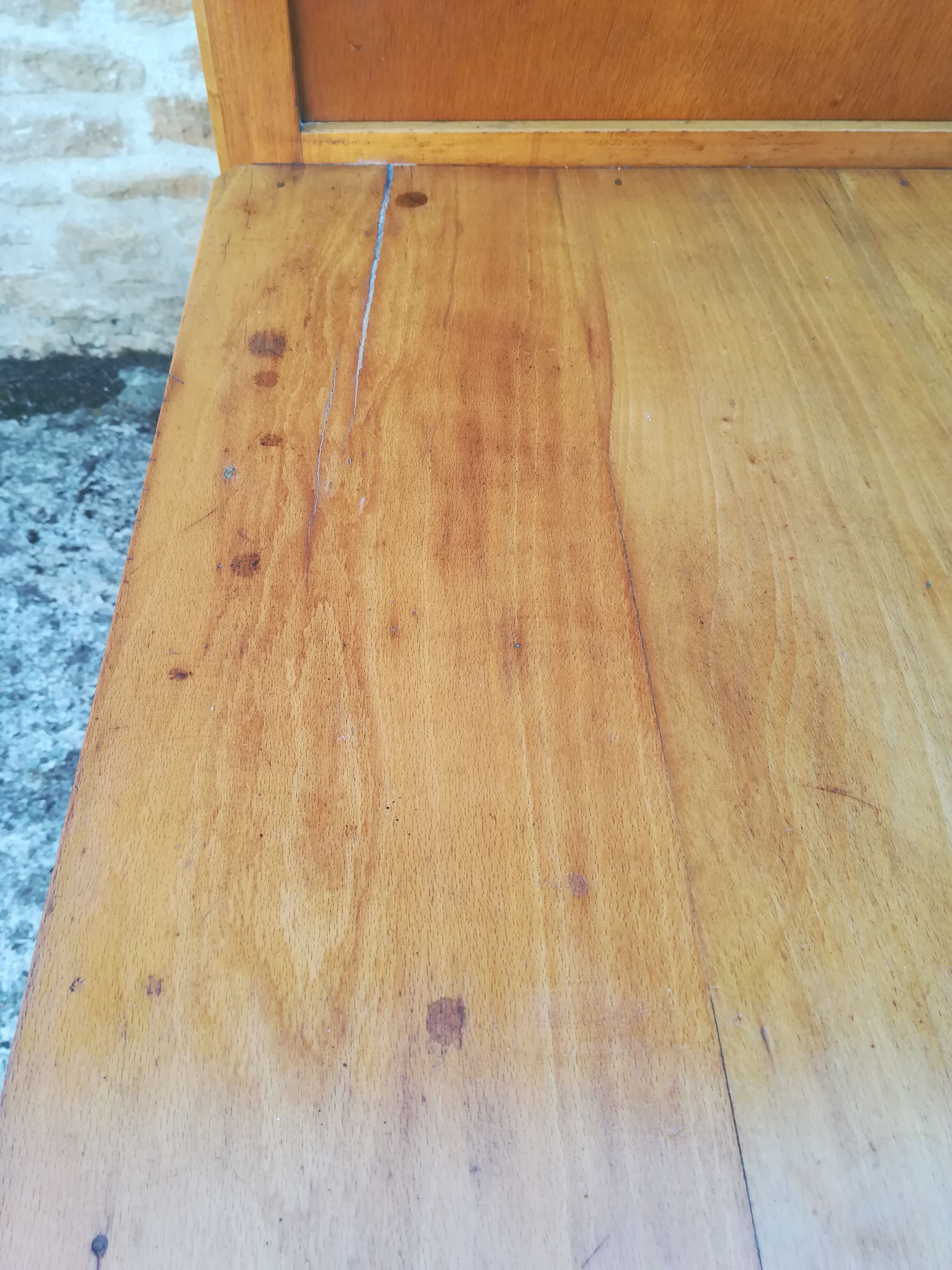 Vintage asymmetrical cabinet