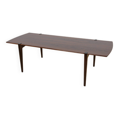 Table Basse en Palissandre par David Rosén pour Nordiska Kompaniet, Suède, 1960s