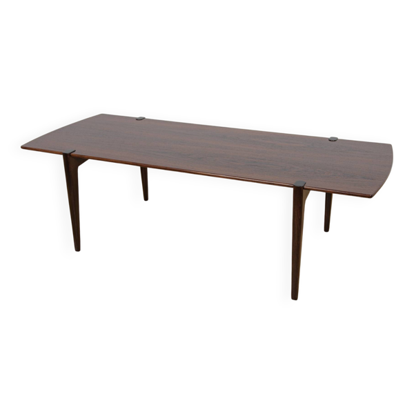 Table Basse en Palissandre par David Rosén pour Nordiska Kompaniet, Suède, 1960s