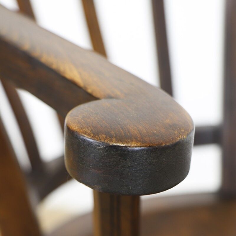 Antique english trapnell & gane office chair