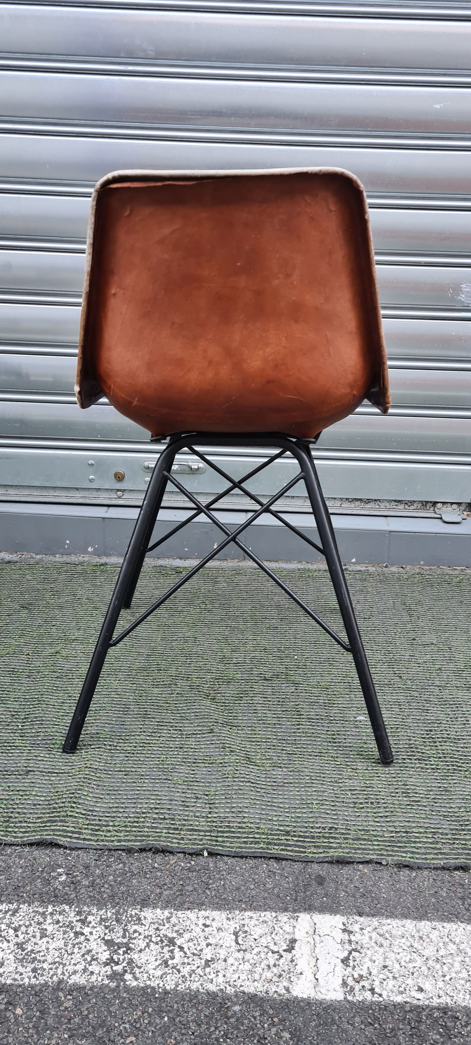 Sete of 6 cow haid chairs