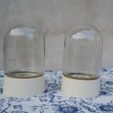 Pair Wall lamp plaffonier globe 1950