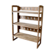Etagère de bouquiniste pliante en bois