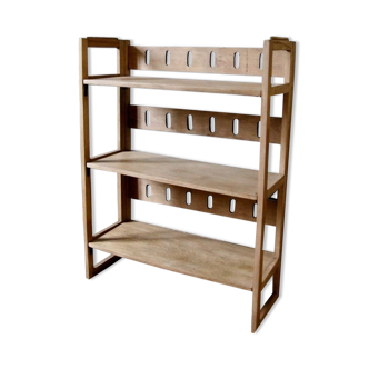 Etagère de bouquiniste pliante en bois