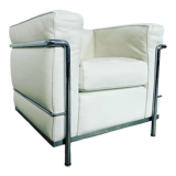 Armchair LC2 design Le Corbusier for Cassina