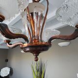 Vintage Art Deco chandelier 1950s