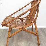 Rattan armchair