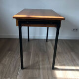 Desk in formica and metal 1970